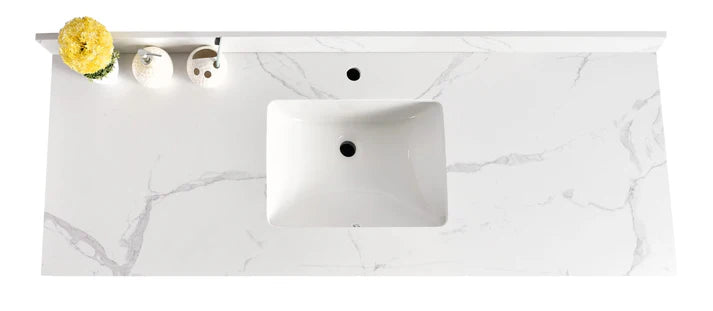 72" Shaker Single Sink Vanity with Slim Panels