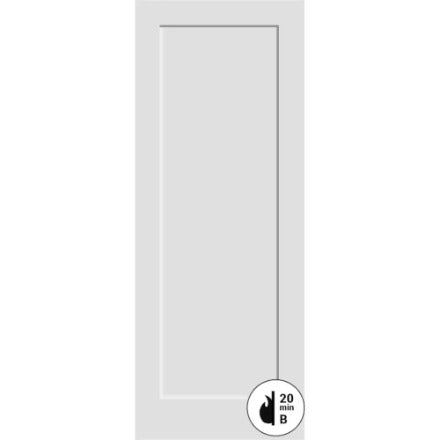 One Panel Fire Rated Door With Knock Down Kit