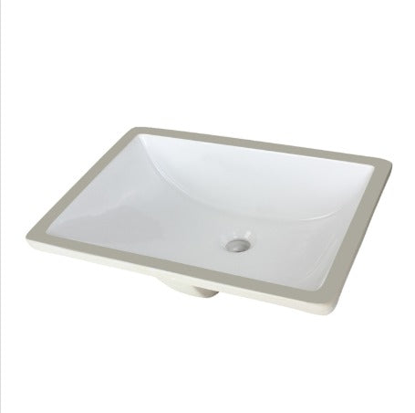 F&D Under-mount Modern Bathroom Sink Bowl 18"X13"
