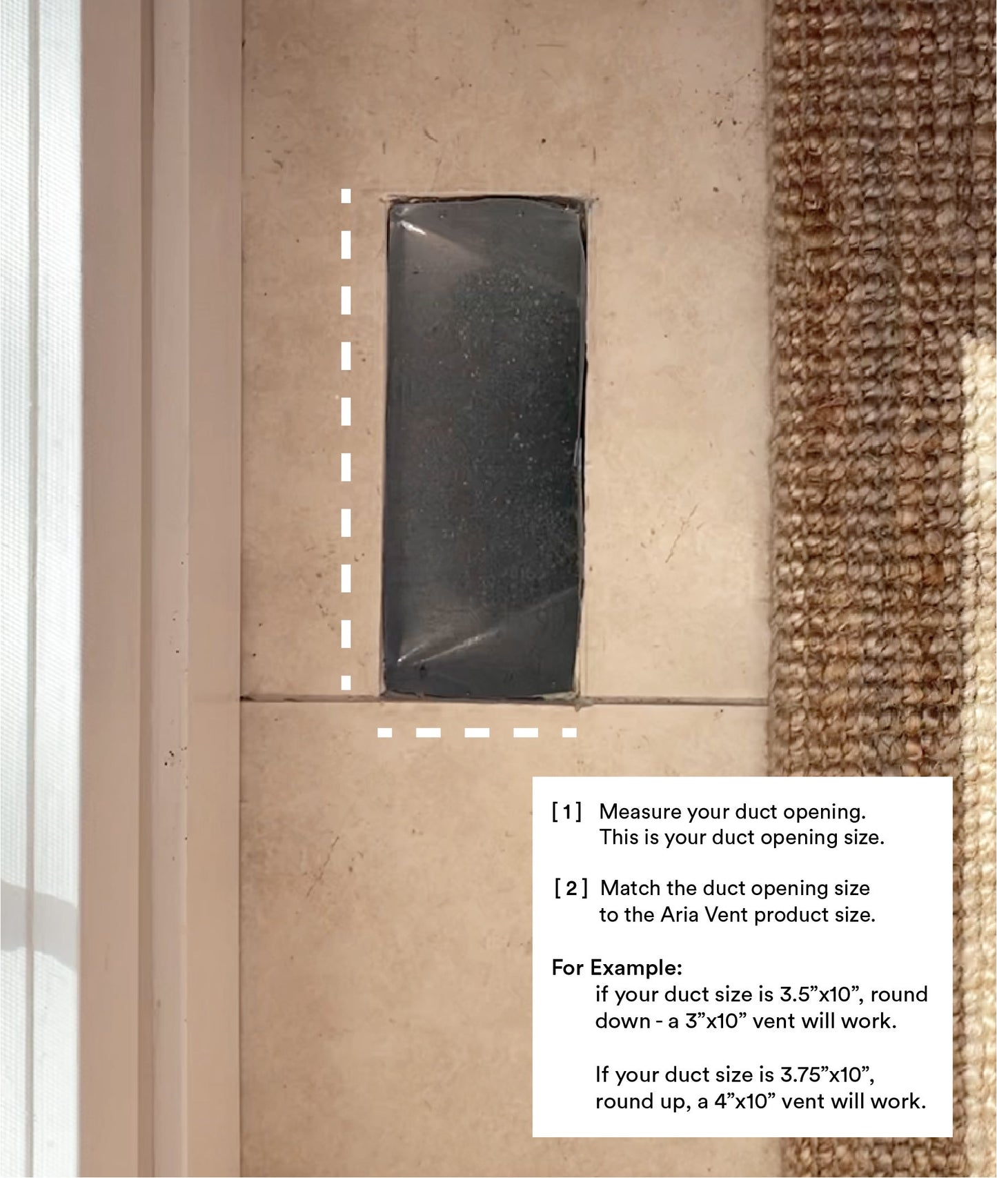 Fittes - Flushmount Lite Vent Cover Matte Black