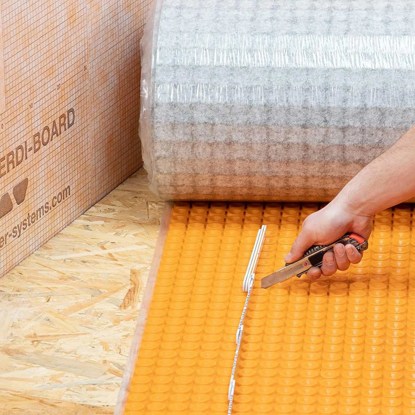 Schluter®-DITRA-HEAT-DUO-PS Peel & stick membrane