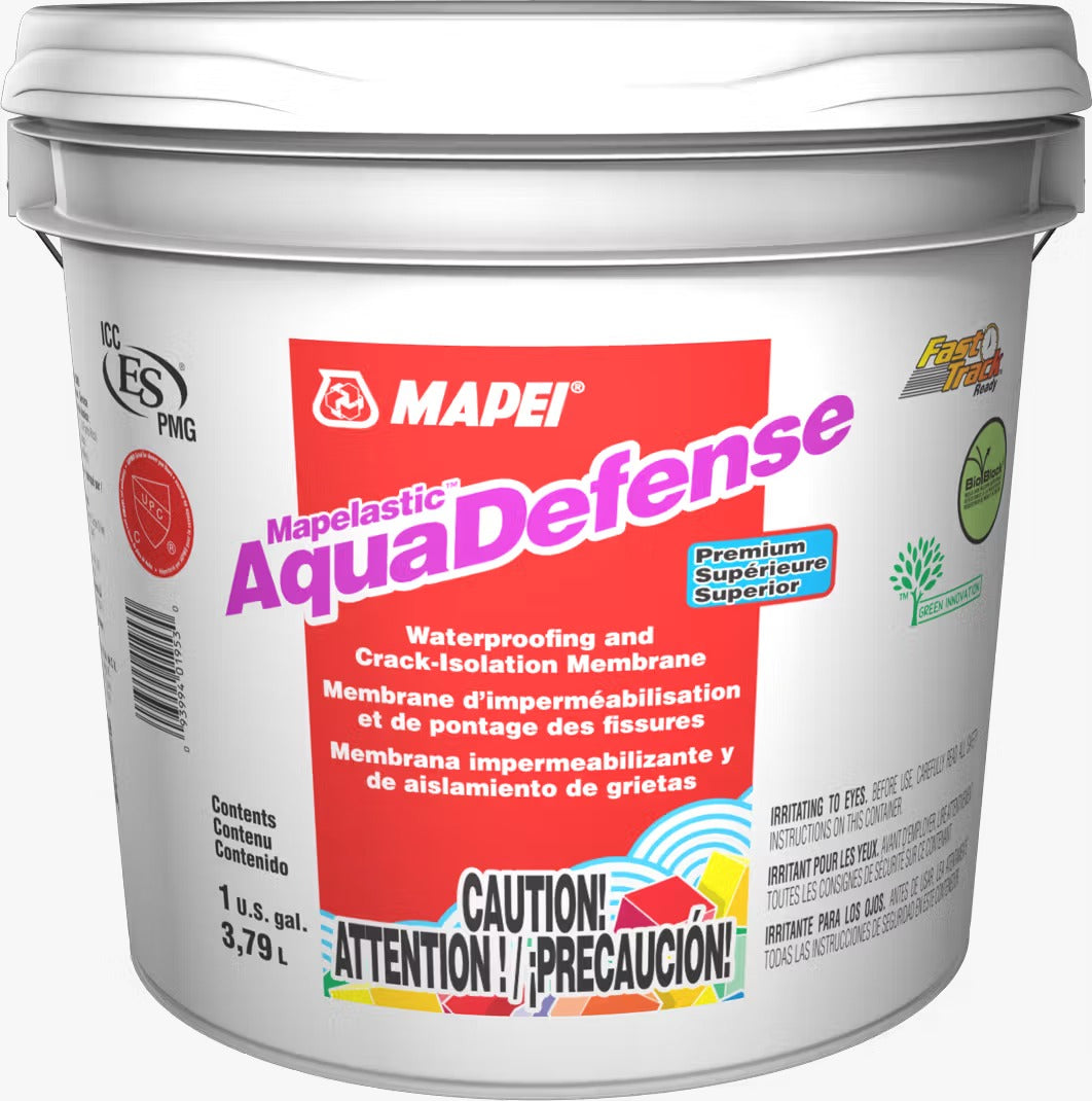 Mapei - AquaDefense Premium Waterproofing & Crack-Isolation Membrane