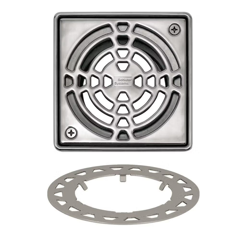 Schluter®-KERDI-DRAIN - Stainless Steel 6 inch outlet