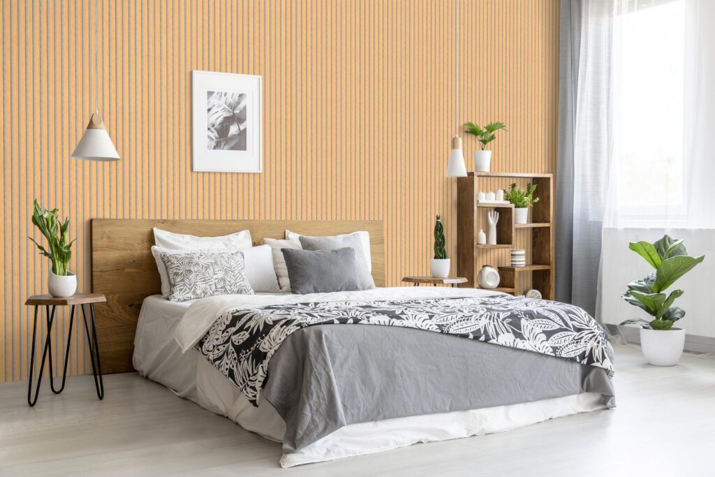 Fire Resistant Acoustic Panelling – White Oak 2FT x 10FT (20SF/PC) $145/PC