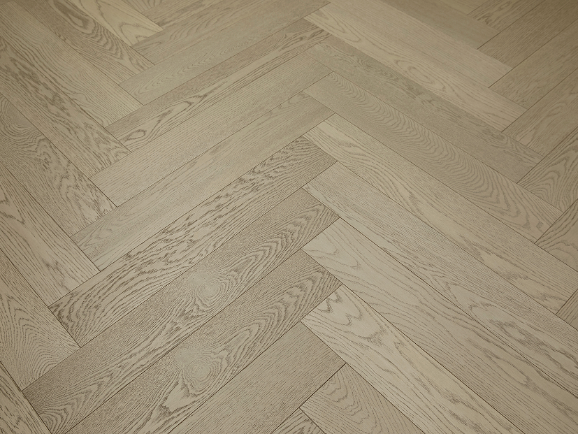 European Oak Herringbone Collection - Sky @3.19/sf