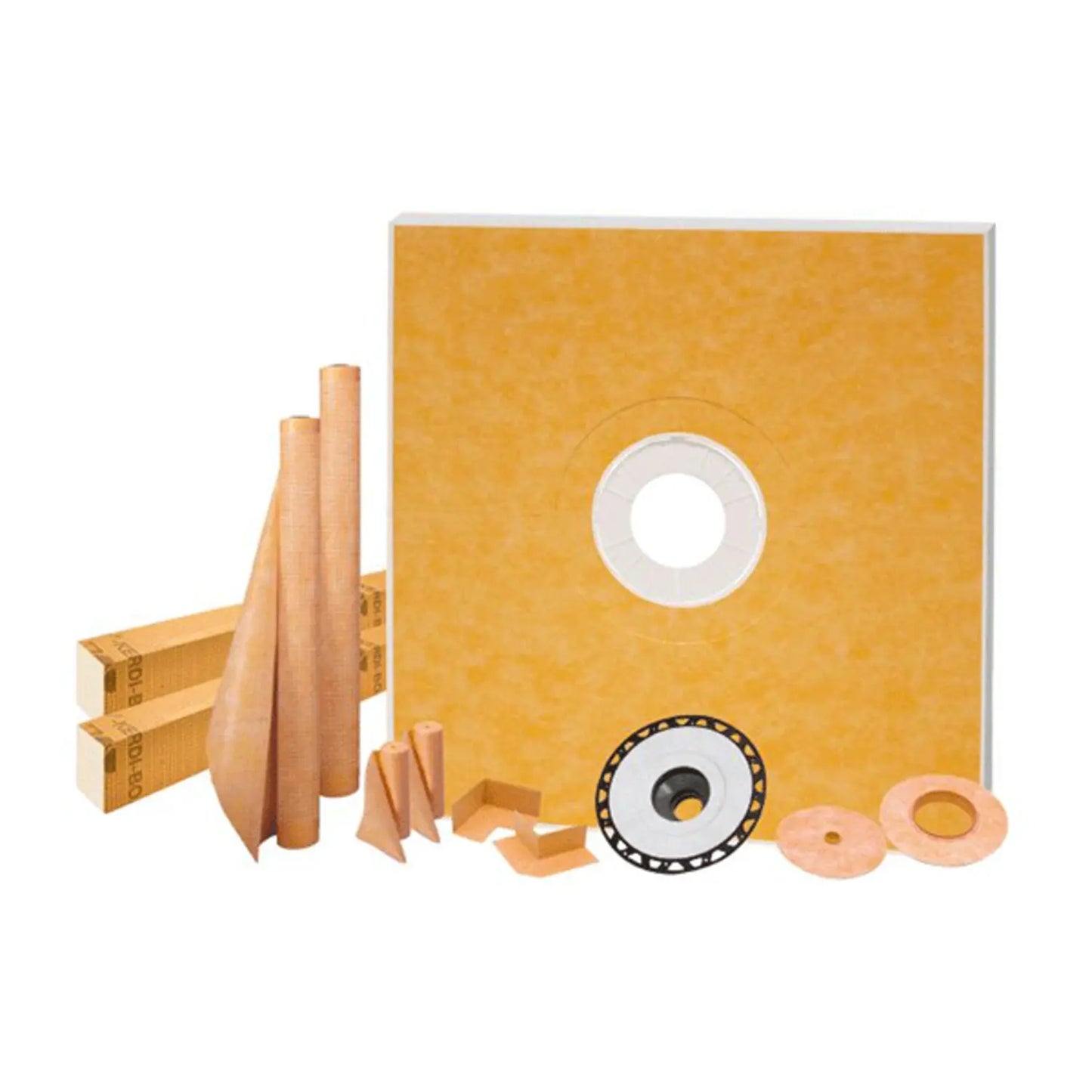 Schluter®-KERDI-SHOWER-KIT-FL 72" x 72" ABS FLANGE