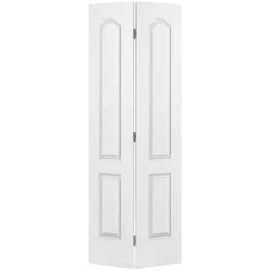 F&D Bifold 2 Panel Arch Hollow Core Door