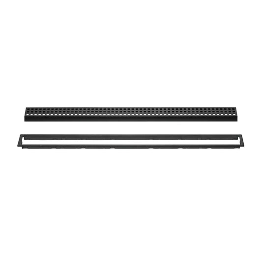Schluter®-KERDI-LINE Linear Drain Square Design Matte Black
