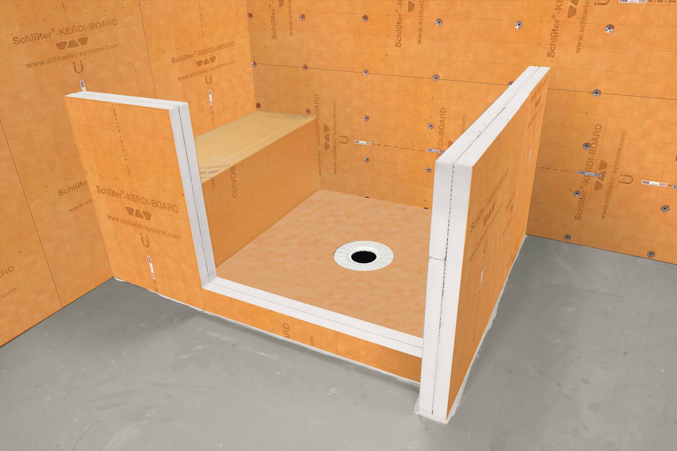 Waterproof, multifunctional tile substrate and building panel