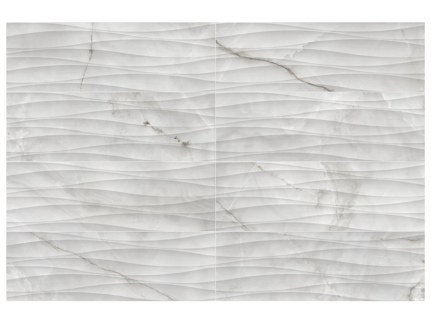 Anatolia Raffino Onyx Suave 12x36 Rectified Matte @5.70/sf, 12x36 Curva/Alto Rectified Matte @6.00/sf and 3x12 @5.60/sf