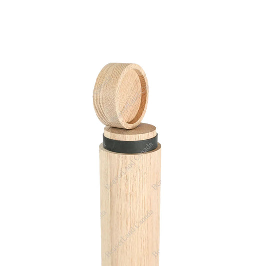 PR402 S1 1500STB Round Post 4”*4”*’48” Red Oak