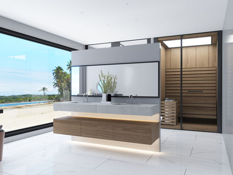 Bianco River Rectified Porcelain Tile 12x24 @4.99/sf, 24x24 @5.29/sf And 24x48 @6.00/sf