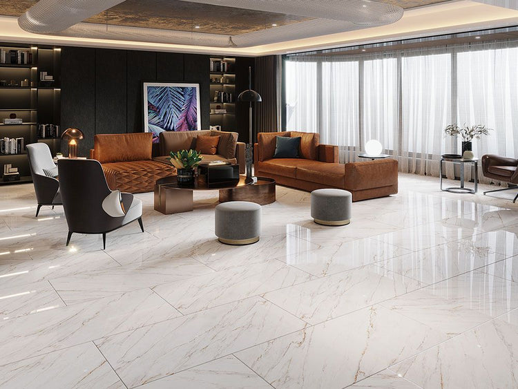 Mellow Gold Rectified Porcelain Tile 24x48 @5.45/sf