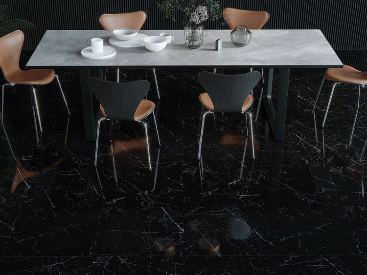 Sombra Black Rectified Porcelain Tile 24x48 @5.45/sf