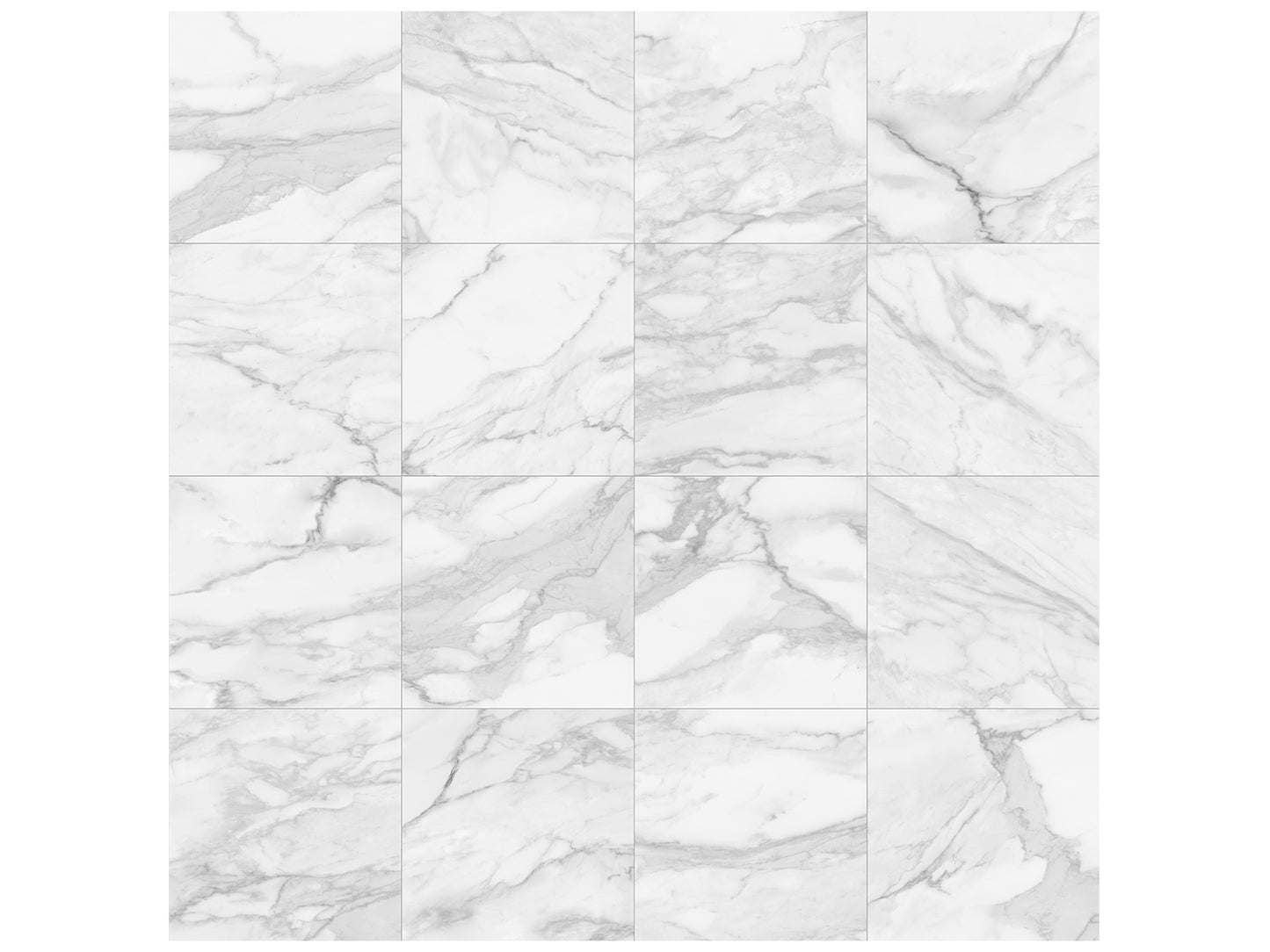 Anatolia Plata Statuario Brina 12x24 @4.80/sf, 24x24 @4.50/sf & 24x48 @5.70/sf