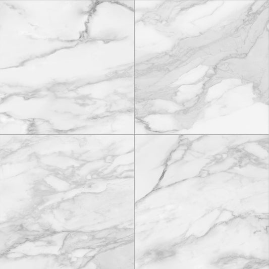 Anatolia Plata Statuario Brina 12x24 @4.80/sf, 24x24 @4.50/sf & 24x48 @5.70/sf