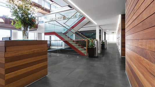 Anatolia Industria Graphite Matte 12x24 & 24x24 @5.50/sf, 32x32 @6.25/sf and 24x48 @7.20/sf