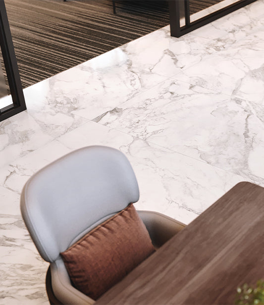 Anatolia La Marca-Arabescato 12x24 & 24x24 @6.00/sf and 24x48 @7.75/sf