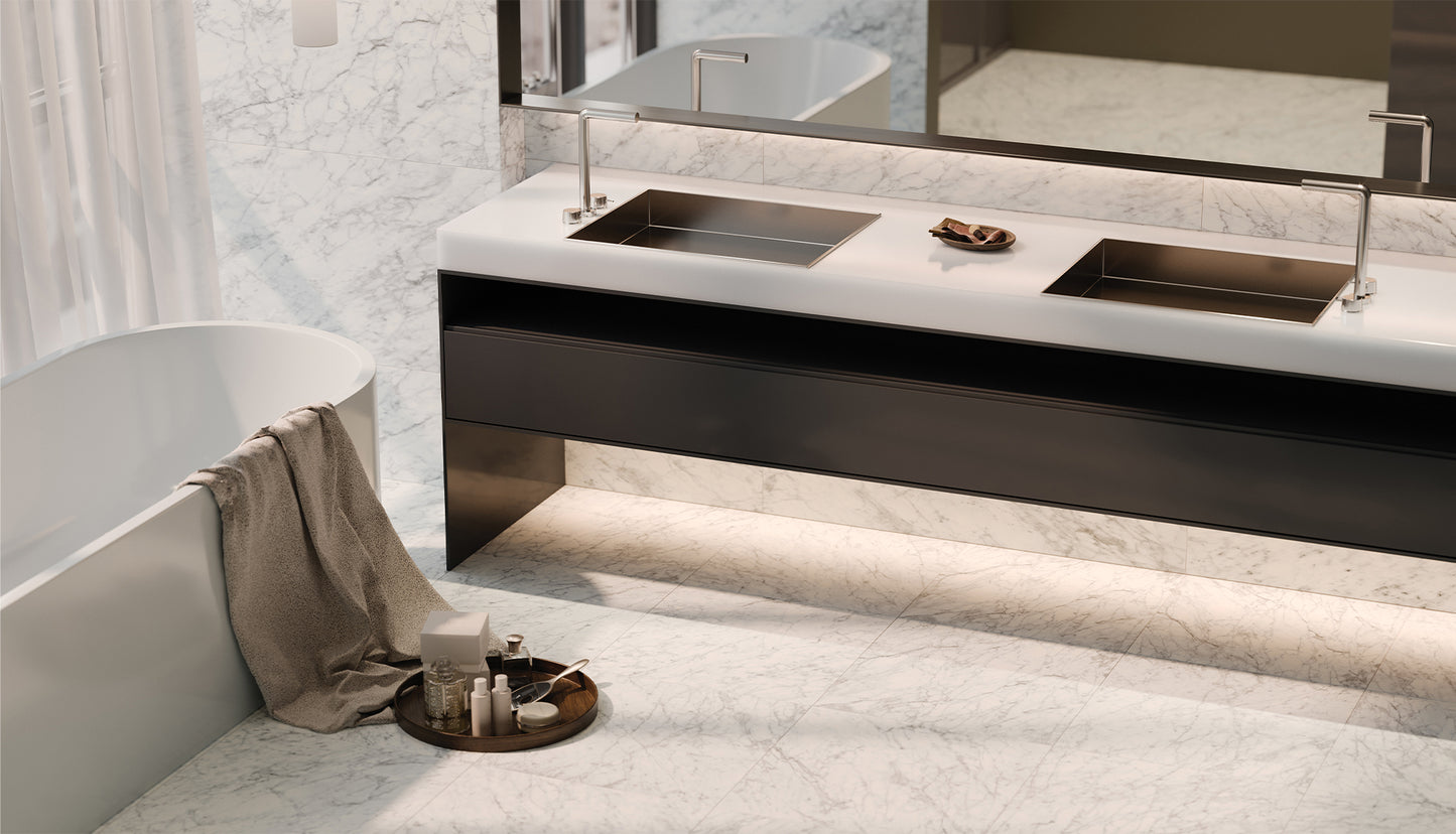 Anatolia La Marca Carrara Gioia 12x24 & 24x24 @6.00/sf and 24x48 @7.75/sf