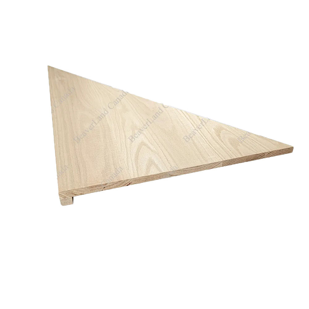 ST101 Set of the Triangle and Rhombus Square Edge Left Turn Red Oak