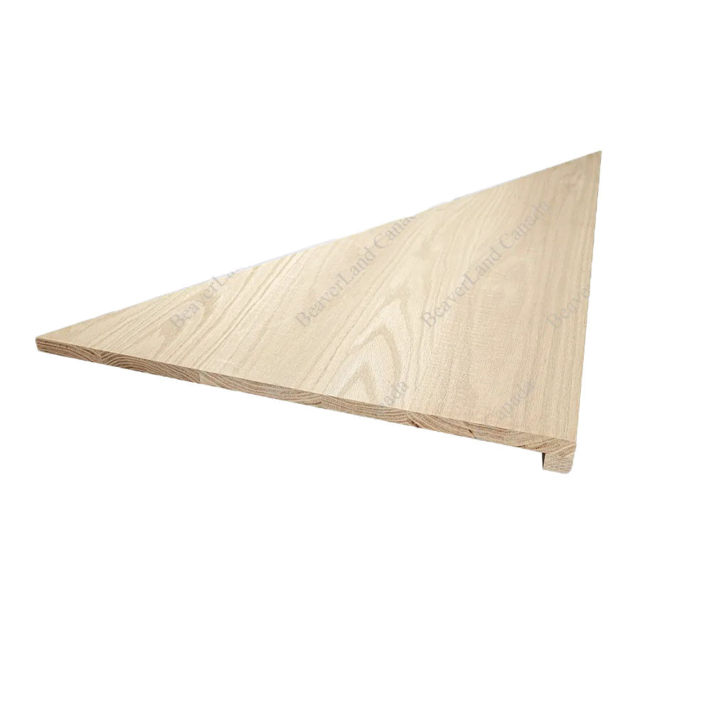 ST101 Set of the Triangle and Rhombus Square Edge Right Turn Red Oak