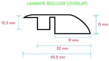 Laminate Reducer Matching Color 8ft