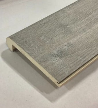 Laminate Step With Riser Matching Color
