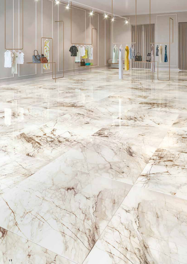Calacatta Goldie Rectified Porcelain Tile 24x48 @5.45/sf