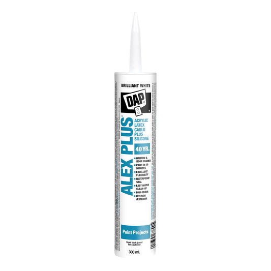 Alex Plus Acrylic Latex Caulk Plus Silicone