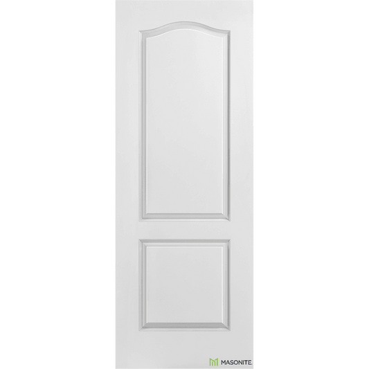 F&D 2 Panel Arch Textured Hollow Core Door