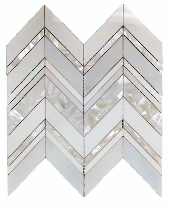White Mother Of Pearl Mosaic