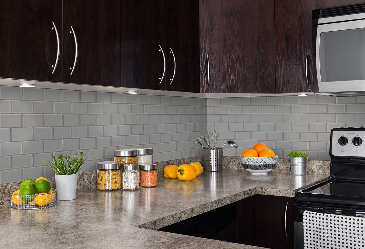 Oyster Gray Subway 2x4x8mm @17.94/sf