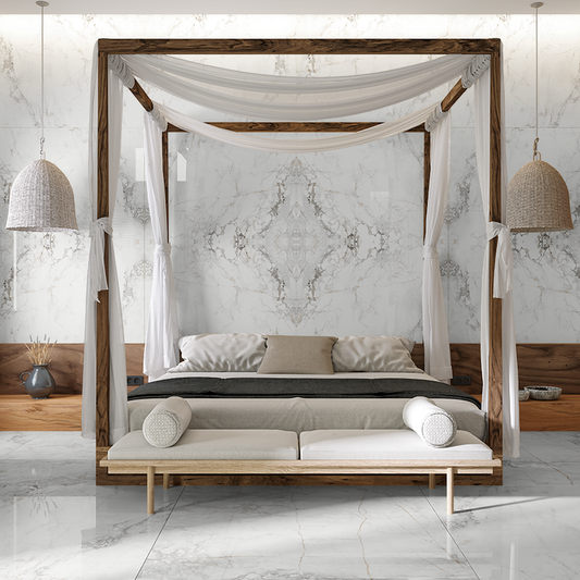 Rustic Art Bookmatch Rectified Porcelain Slab 48x72 @15/sf