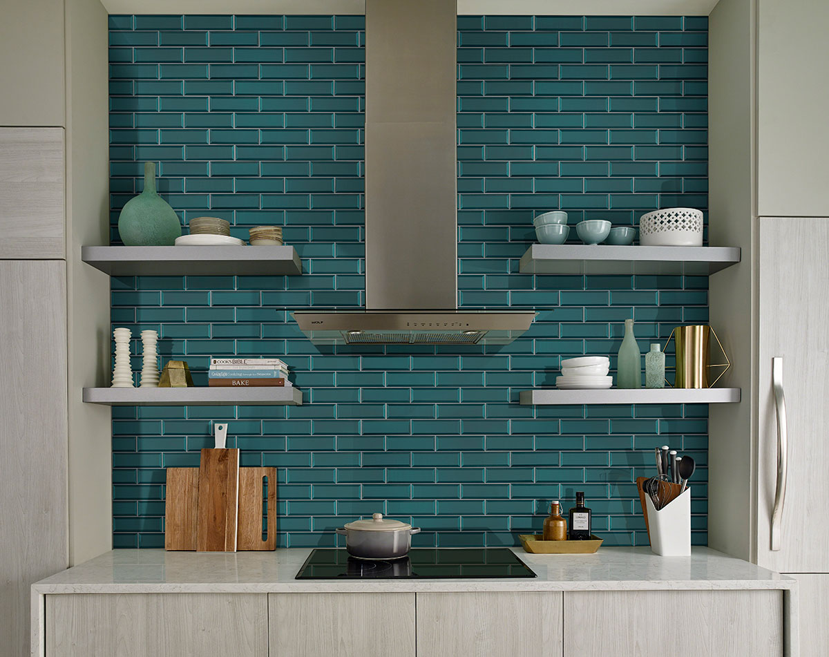 Verde Azul Beveled