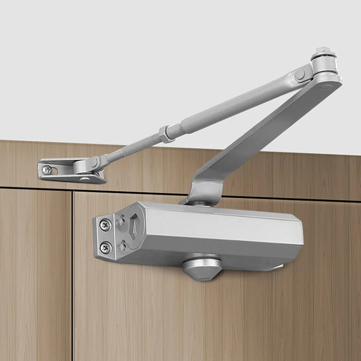 Heavy Duty Aluminum Door Closer 45-90lb (20-40kg)