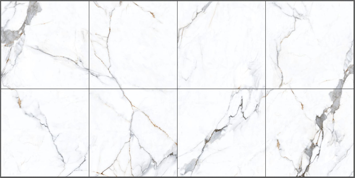 Calacata Gold Polished 24x24 @2.50/sf & 24x48 @3.99/sf
