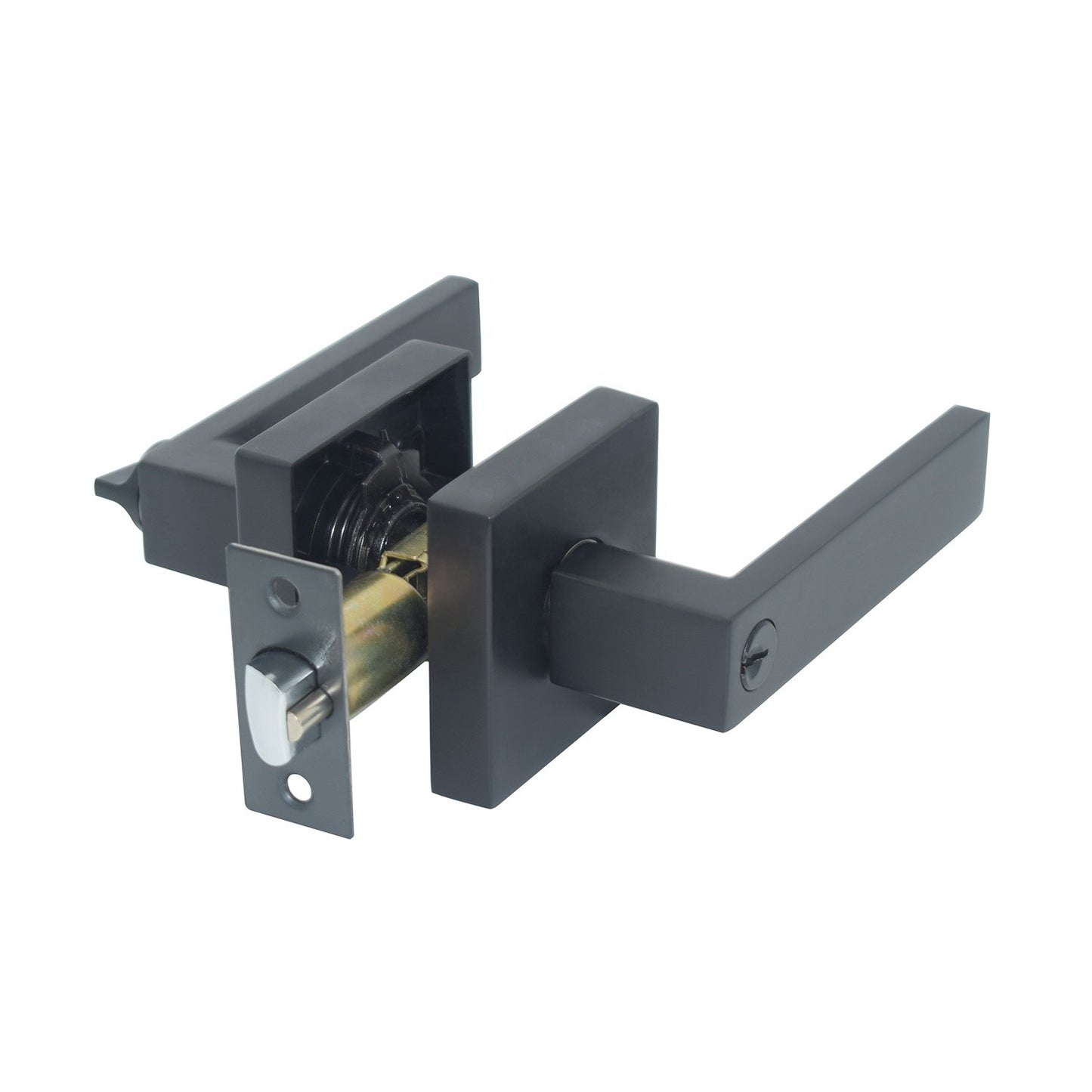 Heavy Duty Tubular Leverset Lock HD1200BK-MB