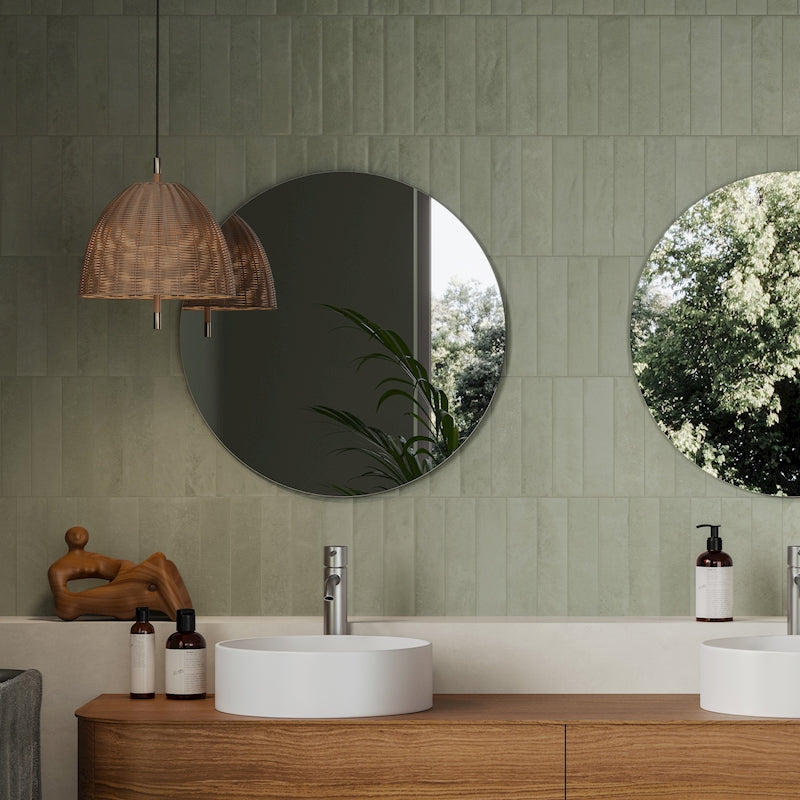 Cera Verde Candito Porcelain Mosaic