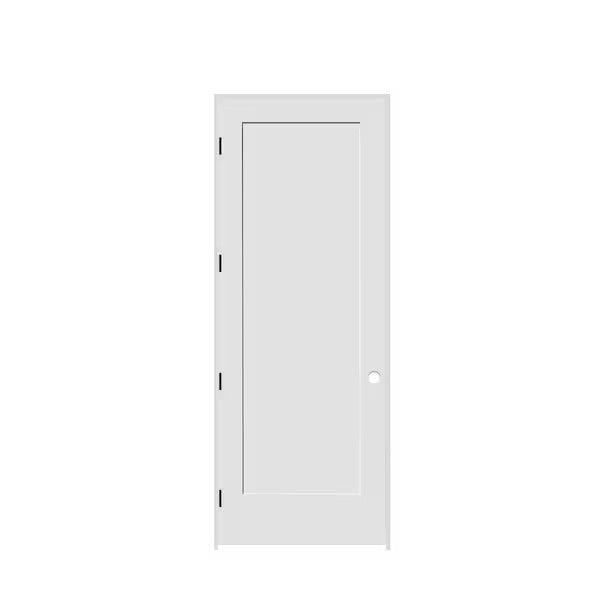 F&D 1 Panel Shaker Solid Core Pre-Hung Door 1-3/4"