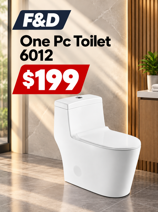 F&D One Pc Toilet 6012