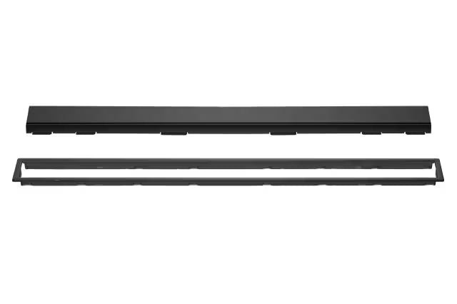 Schluter®-KERDI-LINE Linear drain Solid Grate Matte Black