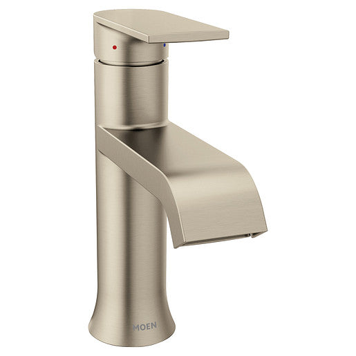 Moen MN-6702 GENTA LX 1 or 3 Hole 1 Lever Handle High Arc Lavatory Faucet 1.2 GPM ADA
