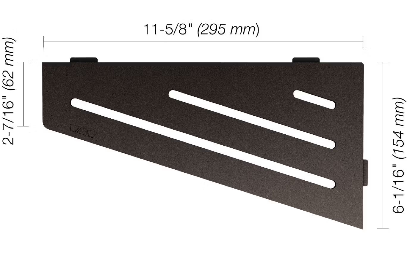 Schluter® SHELF-E Quadrilateral Wave Corner