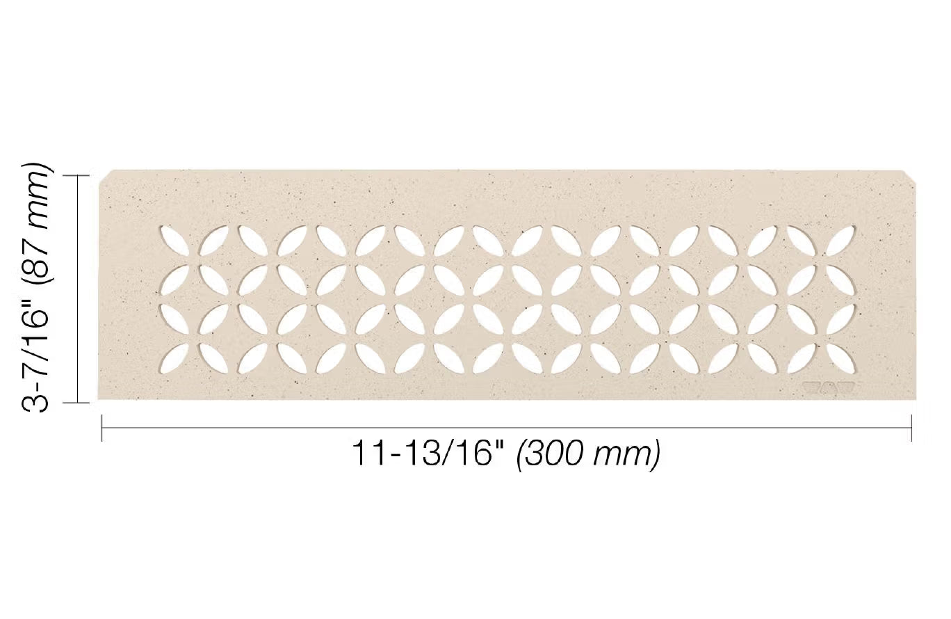 Schluter®-SHELF-N Niche Shelf Floral