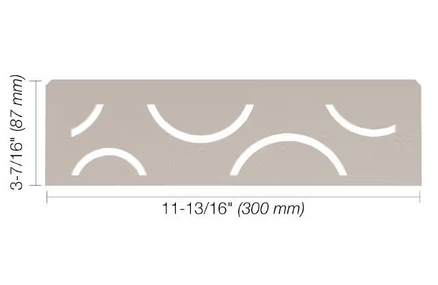 Schluter®-SHELF-N Niche Shelf Curve