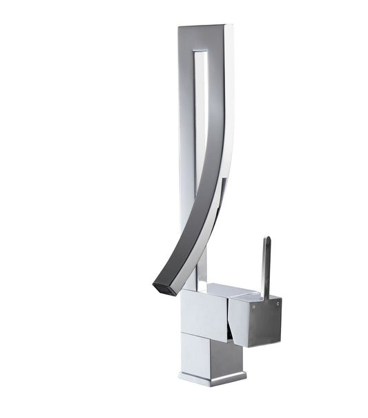Kubebath Aqua Elegance Single Lever Wide Spread Faucet