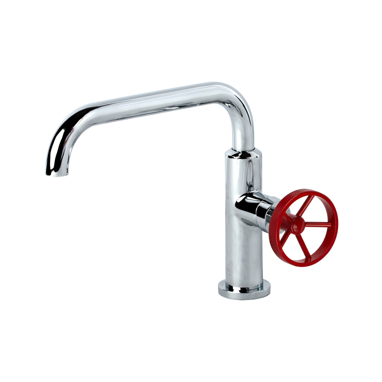Kubebath Aqua Loft Single Lever Bathroom Vanity Faucet with Side Handle