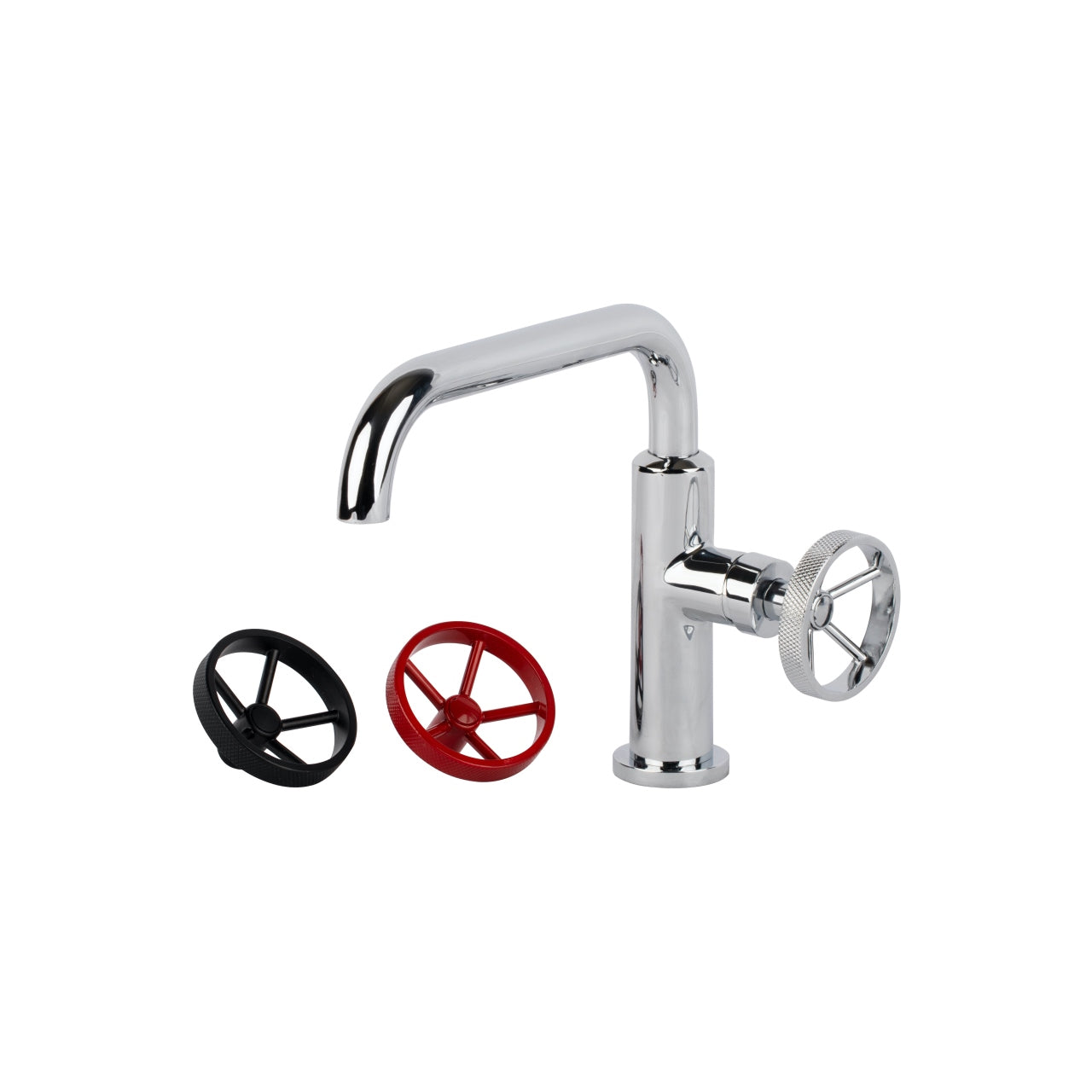 Kubebath Aqua Loft Single Lever Bathroom Vanity Faucet with Side Handle