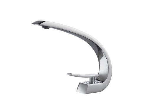 Kubebath Aqua Arcco Single Hole Mount Bathroom Vanity Faucet