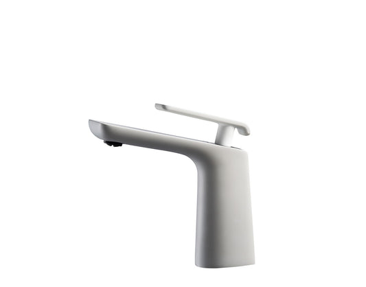 Kubebath Aqua Adatto Single Lever Faucet – Chrome and White